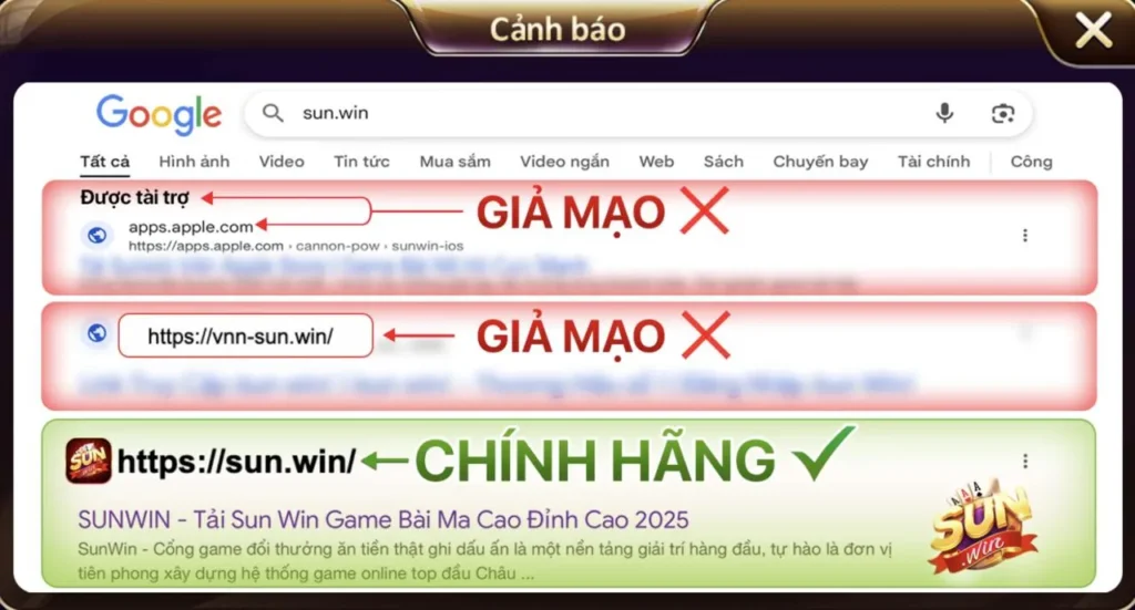 Sunwin thật chỉ có tại sun.win – Tránh các biến thể giả 1 Sunwin