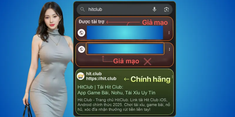 Đừng bị lừa – Hitclub thật chỉ là hit.club 3 Hitclub giả – dấu hiệu phổ biến